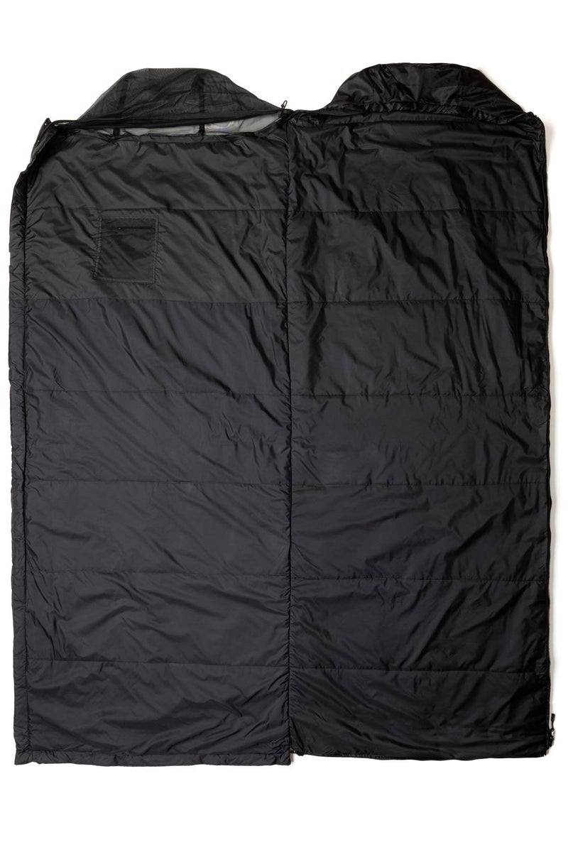 Snugpak Jungle Bag Lightweight Sleeping Bag with Left or Right Side Zip, Compact Travel and Camping Bag, Black - Image 3